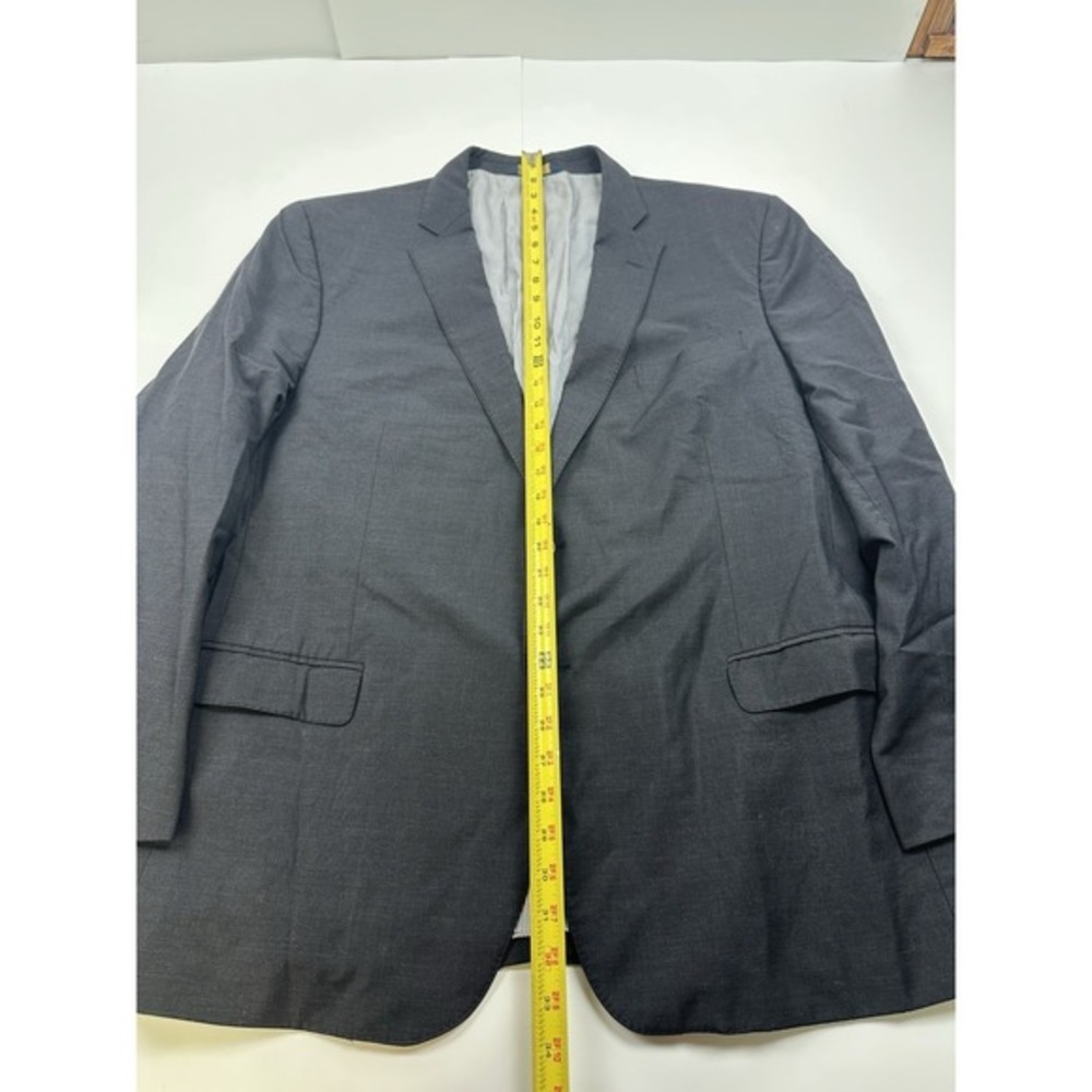 Brooks Brothers Blazer Mens 48R Gray Madison Fit Explorer Wool Blend Sport Coat - Picture 2 of 8